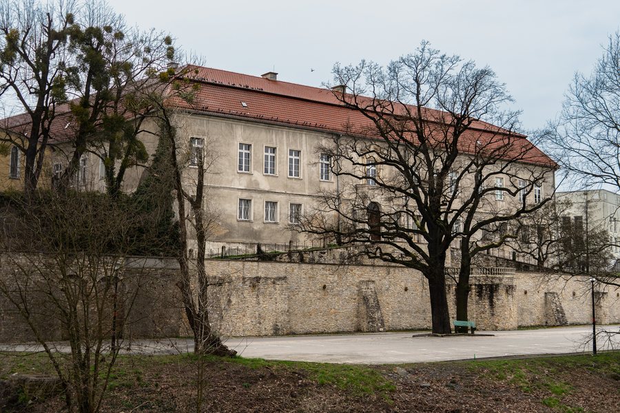 Krapkowice, Zamek w Krapkowicach od strony rzeki