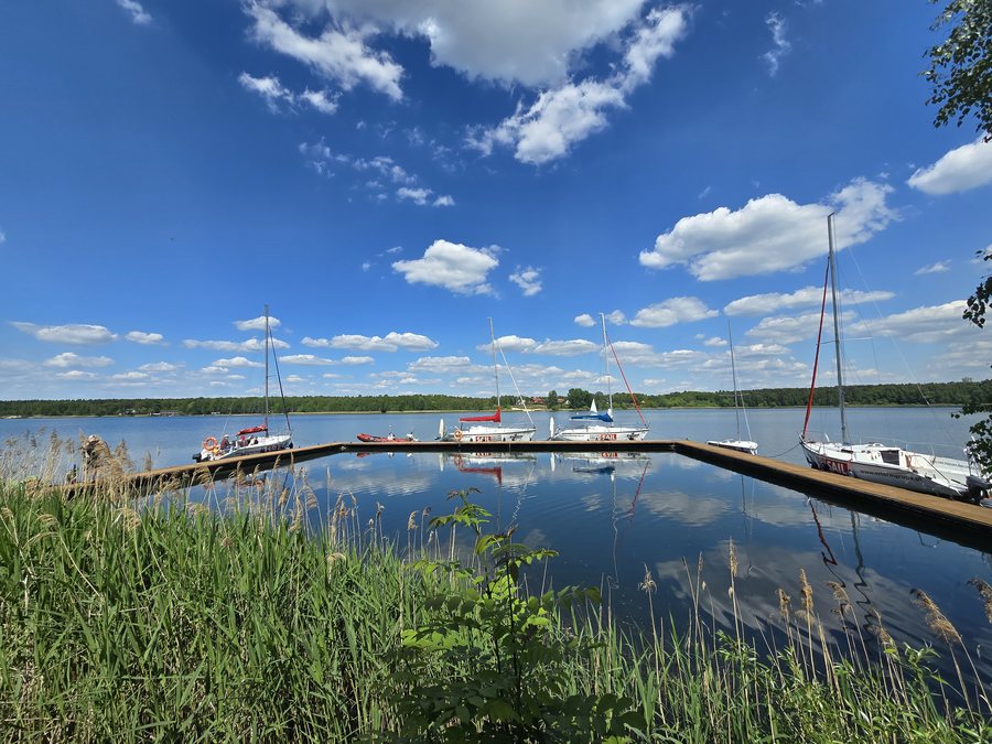 Pogoria I reservoir in Dąbrowa Górnicza