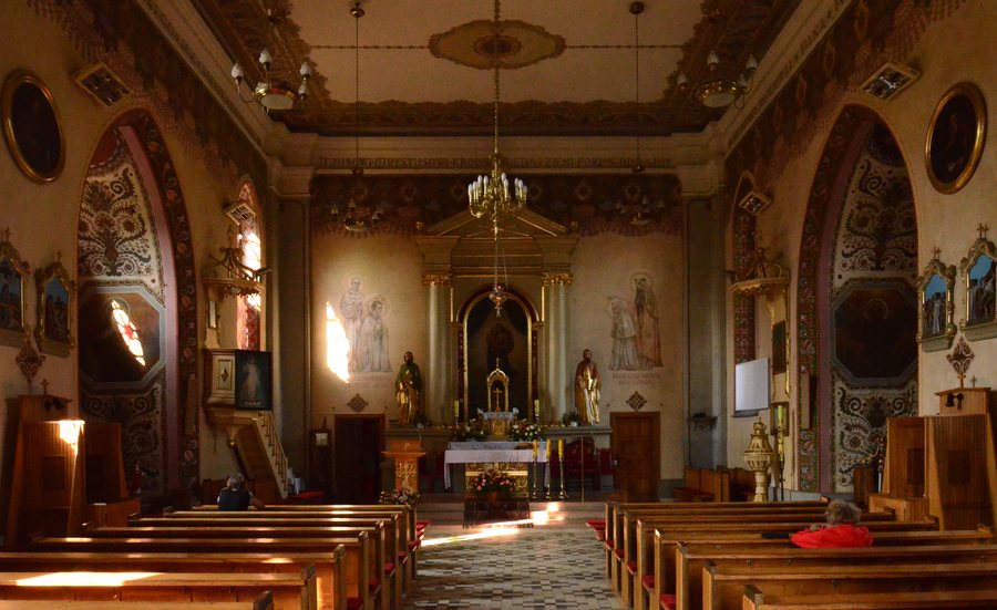 Rogowo, Church of Saint Bartholomew, interior