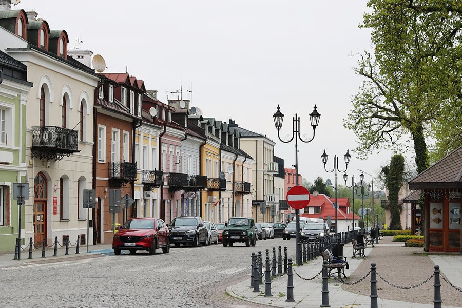 Plac 3 Maja - zabytkowe kamienice, Krasnystaw