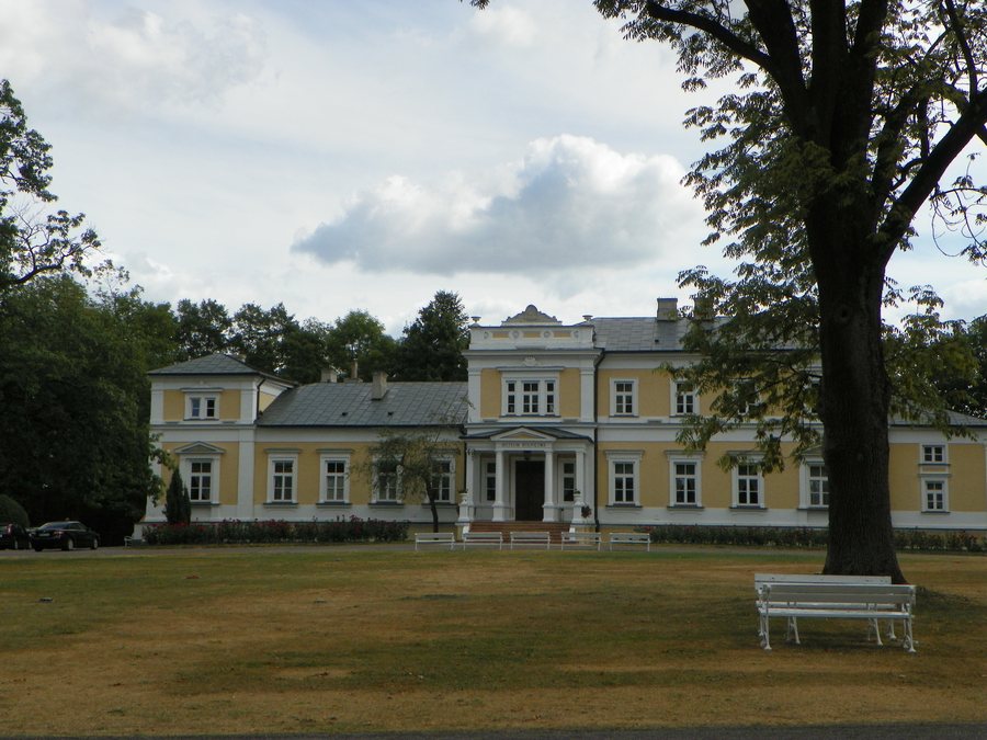 Ciechanowiec, pałac, XIX, XX